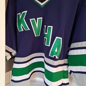 kensington valley Hockey shirt sz LY Riddle 19